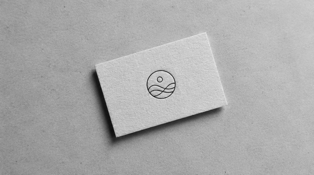 Business card mockup